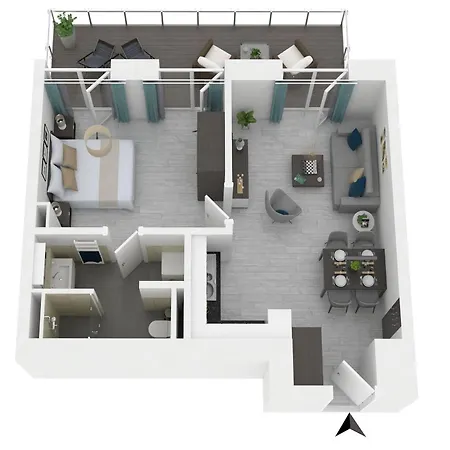 Boddenzeit - Moderne Mit Nordbalkon, Wellnessbereich Und Naehe Zum Ostseestrand